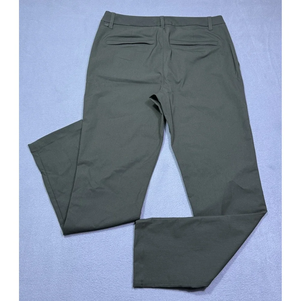 Lululemon Pants Mens 33x32 ABC Classic Fit Trouser Army Green Athleisure